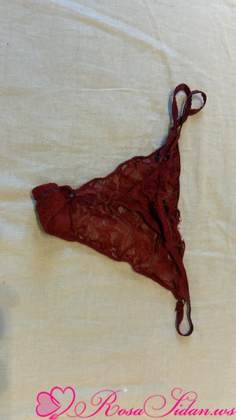 Sönderonanerade trosor med möjlighet till kinky tillägg och personlig överlämning torsdag –